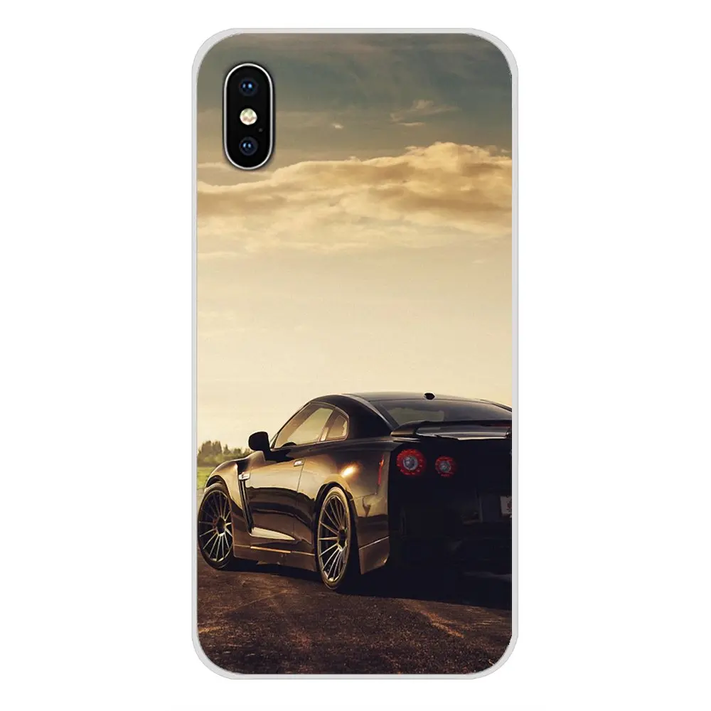 Чехол для телефона металлический аксессуар Nokia 2 3 5 6 8 9 230 3310 1 7 Plus LG Q6 X Power JDM NISSAN