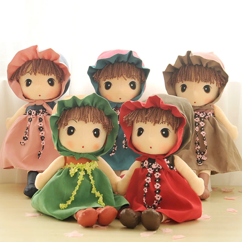 

40cm/60cm Kawaii Fairy Tale Mayfair Plush Dolls Soft Stuffed Toys Beautiful Doll Kids Toy for Children Girls Valentine's Gift