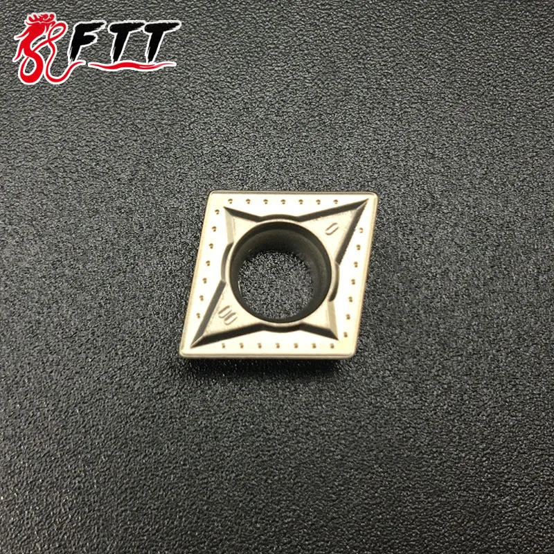 

10PCS CCMT09T304 MT CT3000 Cermet Grade carbide inserts lathe cutter tools Internal turning tools CNC tools Blades Tips boring