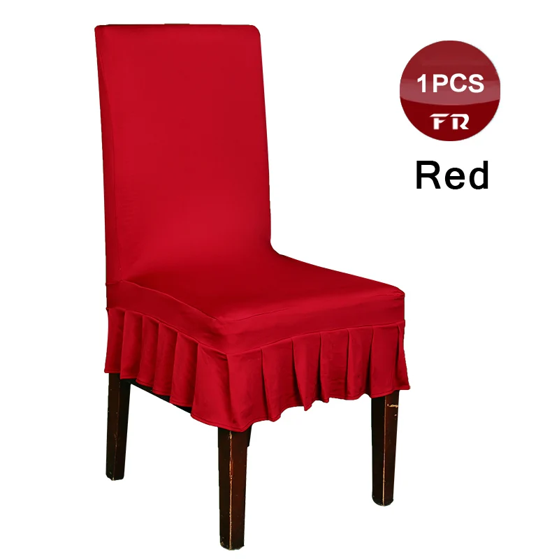 Бесплатная доставка белые универсальные эластичные чехлы на стул из спандекса и