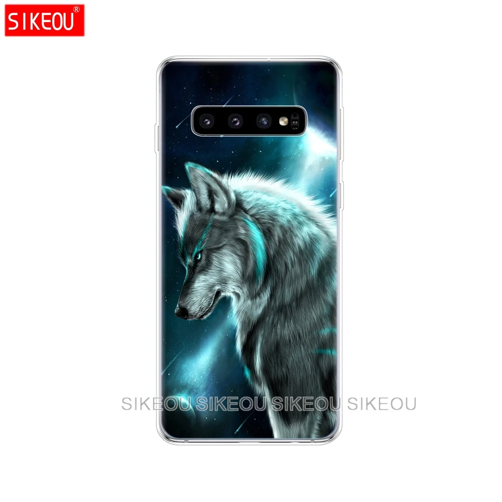 61022 Для samsung Galaxy S10 чехол S10Plus Силиконовый ТПУ чехол для телефона S10 E чехол для samsung S10 Plus G975F S 10 SM-G973F прозрачный - Цвет: 61022