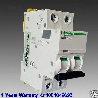 DHL/EUB 5 шт. НОВЫЙ Оригинальный для Schneider Выключатель IC65N 2 P D16A 15 18|dhl iso|original swordoriginal
