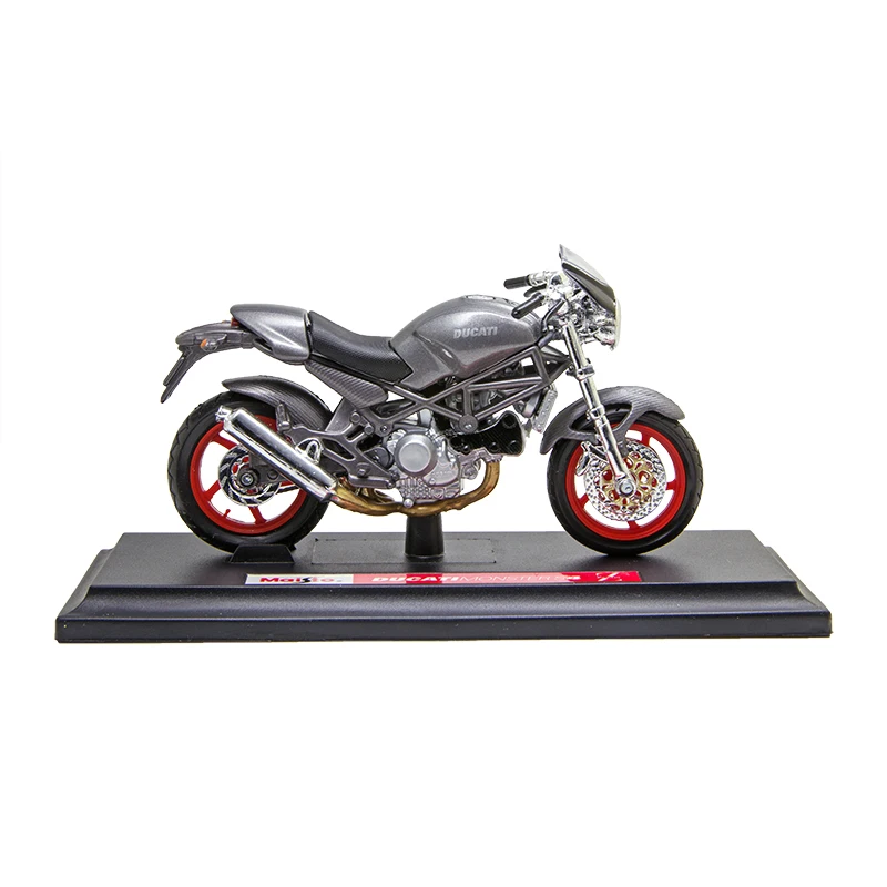 Модели мотоциклов Maisto 1:18 Ducati S4 Литые пластиковые миниатюрные Гоночные Игрушки