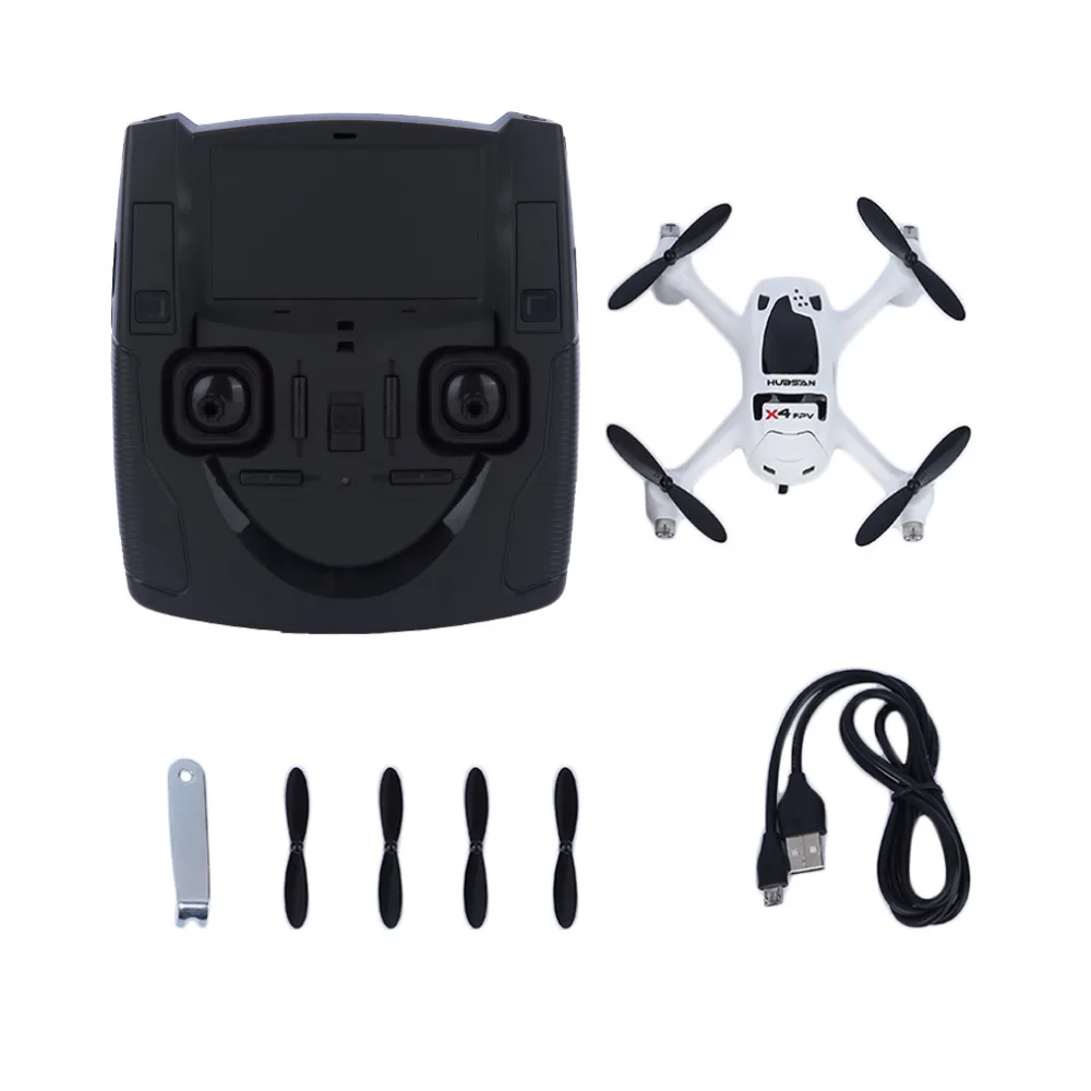 100% оригинал Hubsan FPV системы x4 плюс H107D + с 720 P Камера 2.4 г 4ch RC Quadcopter RTF|hubsan fpv x4|hubsan plush107d