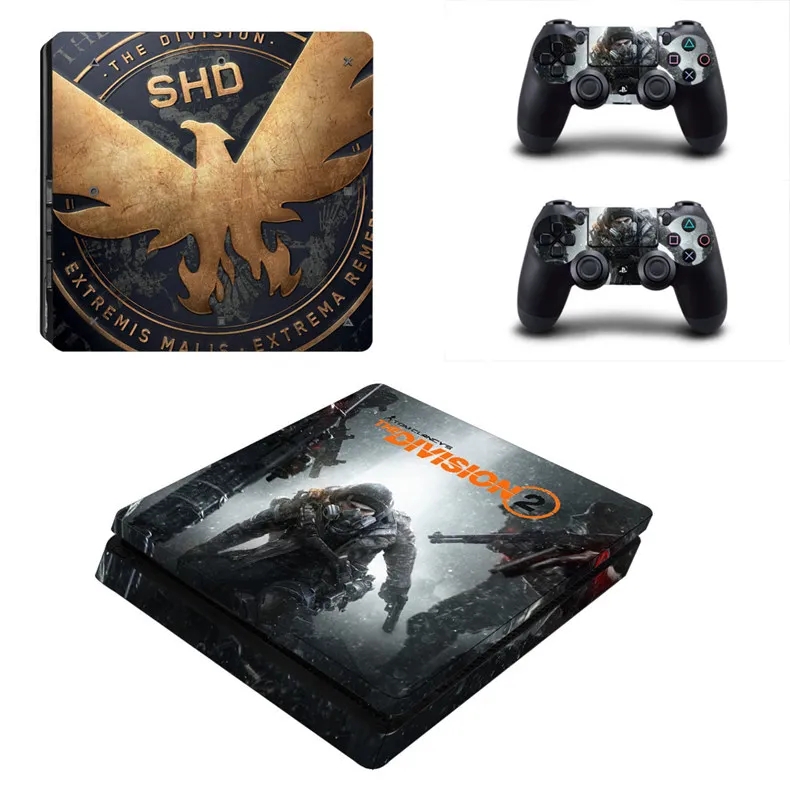 Tom Clancy's The Division PS4 тонкая наклейка для игровой станции 4 Тонкая консоль и