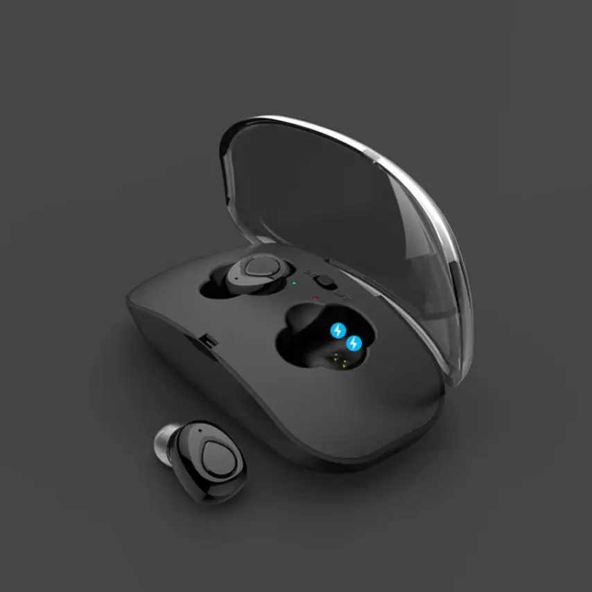 I8 TWS Bluetooth наушники с аккумулятором Зарядка банк питания беспроводные микрофон