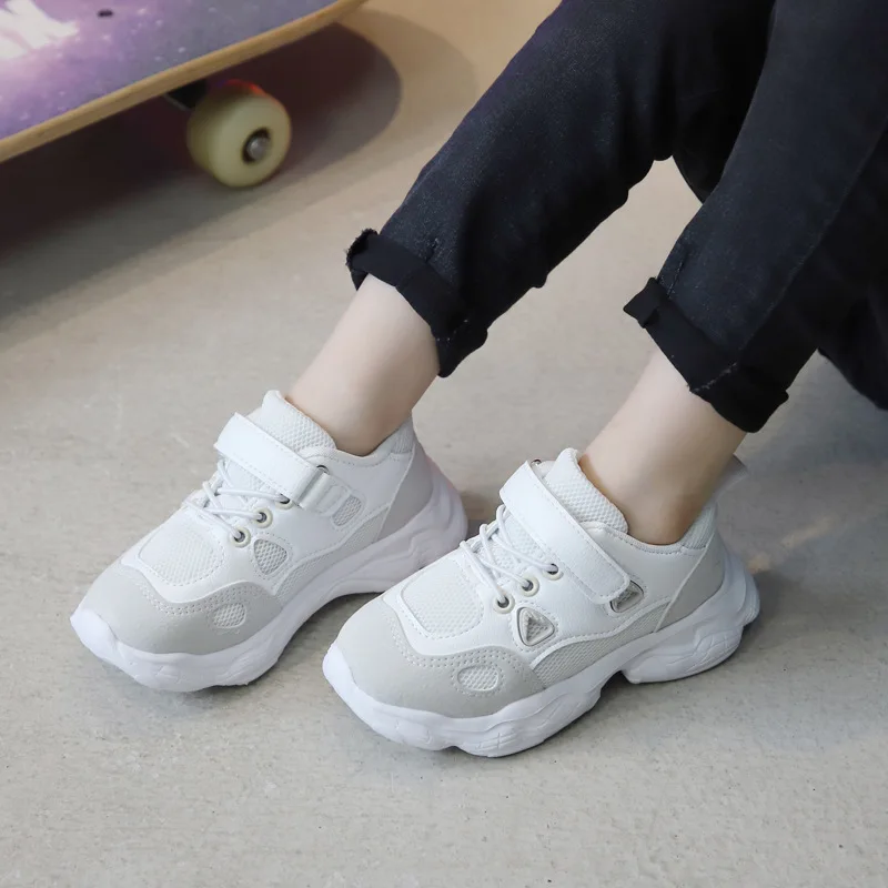 COZULMA 2019 Autumn Kids Sport Shoes for Boys Girls Sneakers Children Air Mesh Breathable Soft Running | Детская одежда и обувь