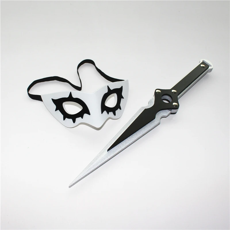 Аниме Persona 5 Акира Курусу маска Косплэй реквизит ПВХ оружие кинжал унисекс EyeMask Phantom вор страница не найдена