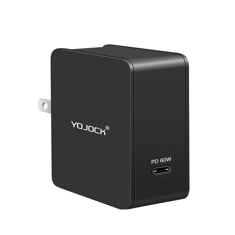 US Yojock EU/AU/UK/US 60 Вт PD зарядное устройство тип-c зарядное устройство Портативный адаптер для nintendo Switch Macbook Pro Xiaomi Mi5 - Тип штекера: US