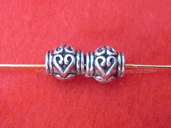 

Wholesale 400pcs Tibet Silver Heart Spacer Bead jewelry findings