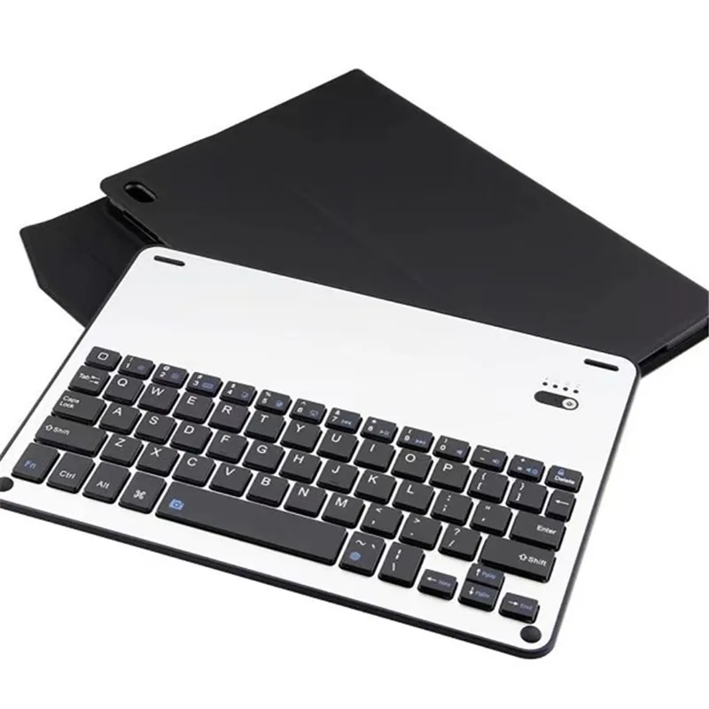 Съемная алюминиевая клавиатура Bluetooth + чехол из искусственной кожи для Apple iPad Pro 10 5