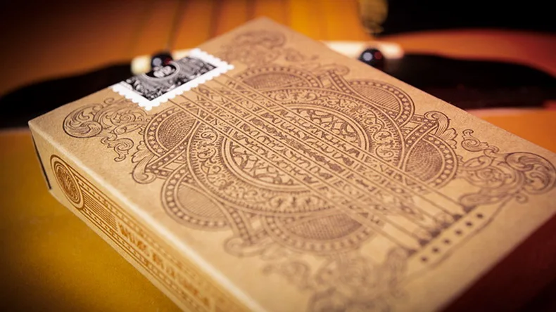 Six Strings Playing Cards Poker Size Deck USPCC Custom Limited Edition Sealed Magic | Игрушки и хобби