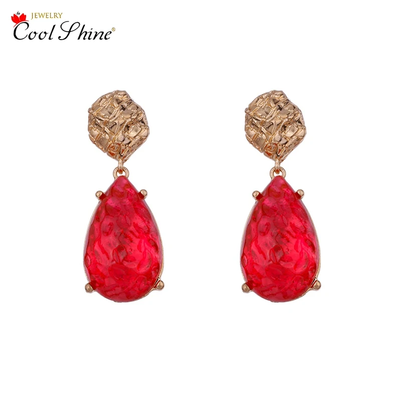 Coolshine новый роскошный Смола пчелиный воск модные Висячие серьги для женщин