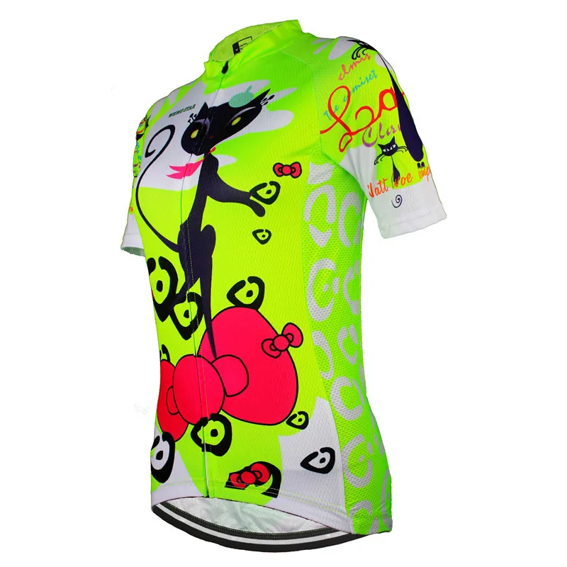 

Weimostar Bike Team Cycling Jersey Tops Womens Short Sleeve Bike Jersey Shirt Wear Summer Bicycle Cycling Clothing Ropa Ciclismo
