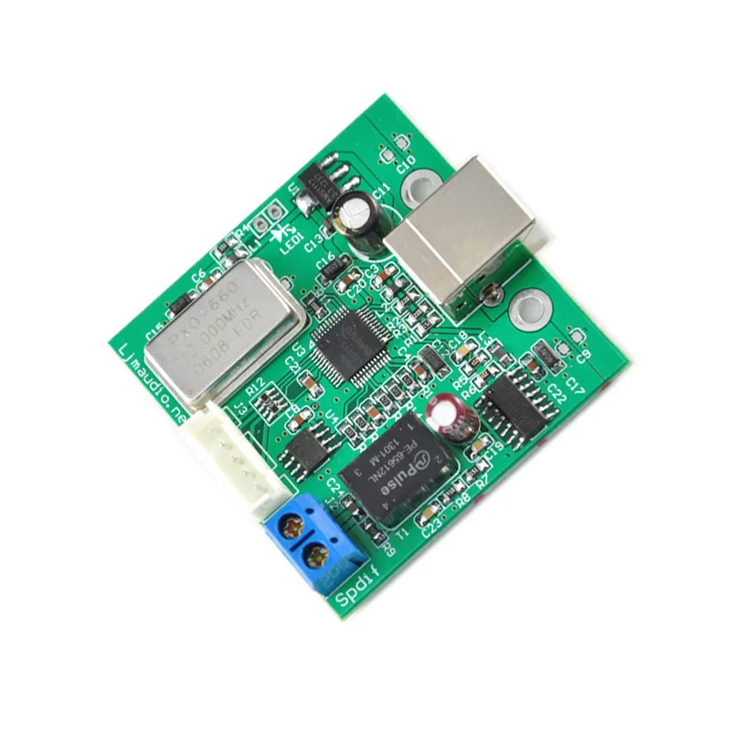 TE7022 DAC USB к коаксиальному процессору SPDIF I2S поддерживает 24 бит 96K образец