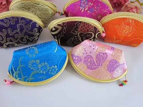 Недорогие маленькие подарочные пакеты из морских ракушек дизайнерская шелковая