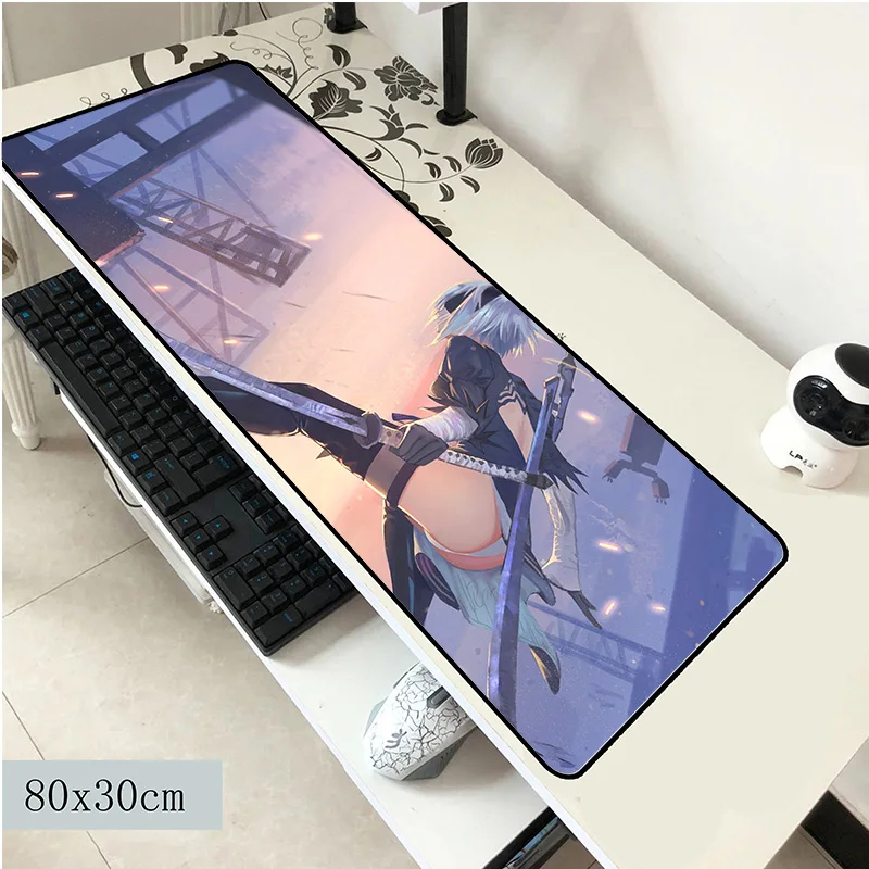 Коврик для мыши NieR Automata 800x300x3 мм большой игровой коврик ноутбука мыши|Коврики