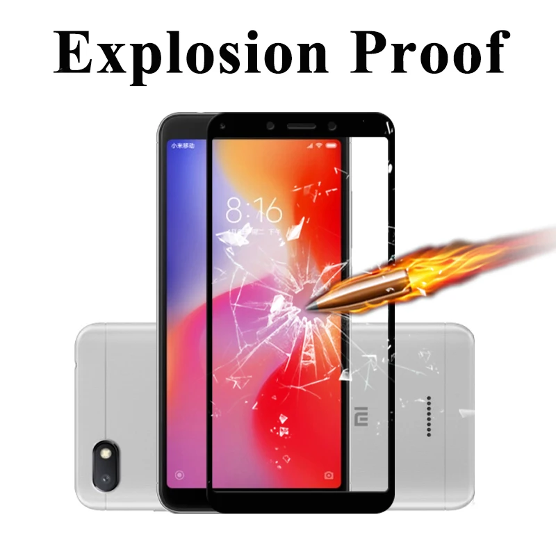 Защитное стекло для Xiaomi Redmi 6A 6 Pro Note | Мобильные телефоны и аксессуары