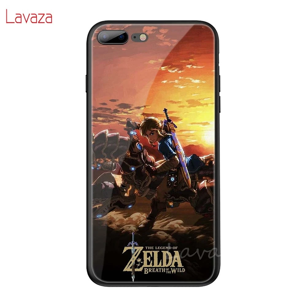 TG13 Мягкий чехол Lavaza Legend of Zelda из закаленного стекла для Apple iPhone 6 6 S 7 8 Plus 5 5S SE X XS MAX XR TPU - Цвет: TG13