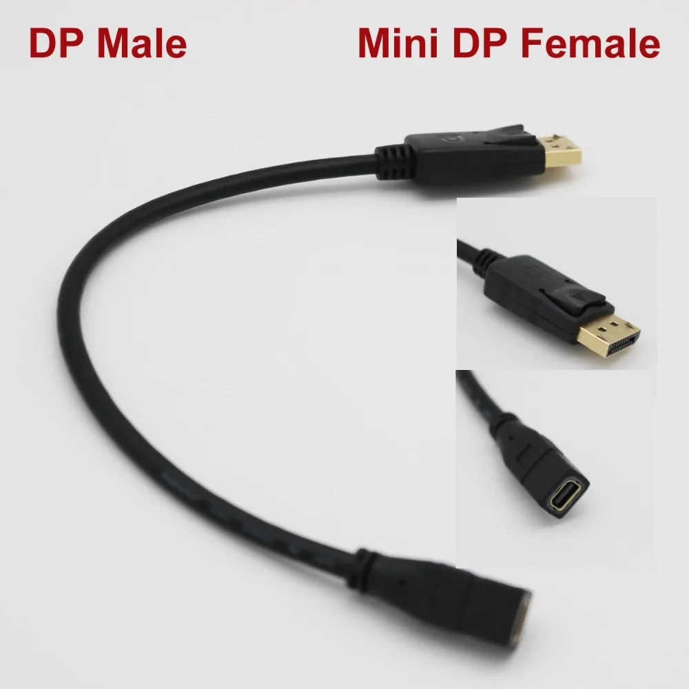 1 шт. мини DisplayPort Женский в DP Дисплей порт монитор для мужчин адаптер конвертер