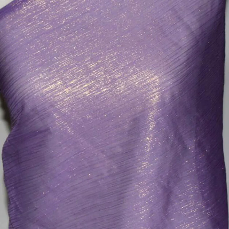 

Бронзовая шифоновая креп однотонная Мягкая Шелковая тонкая ткань светильник Кая дышащая ткань «сделай сам» для платья
