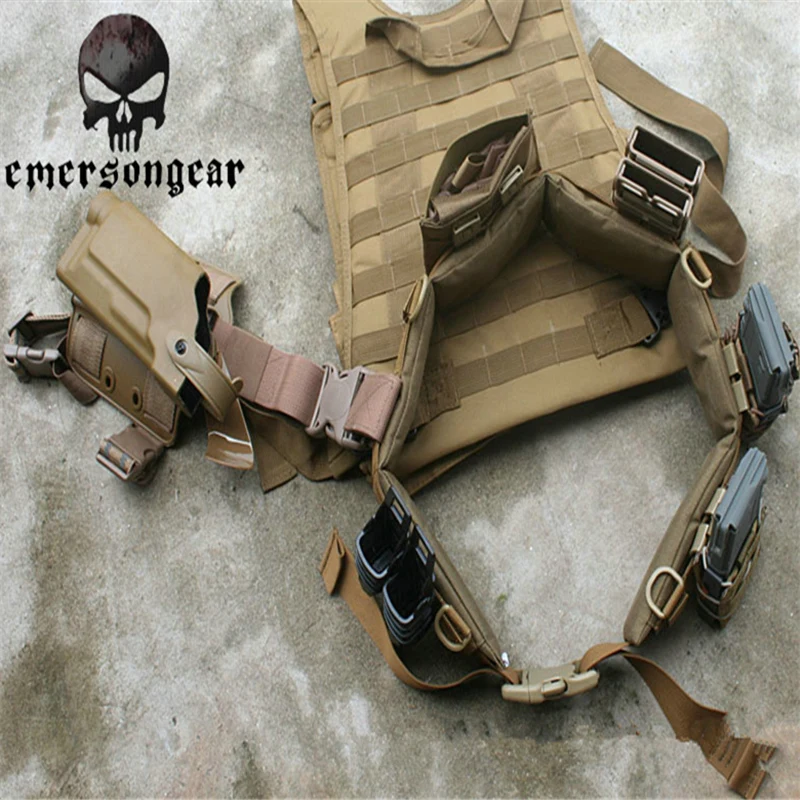 MOLLE мягкий патруль ремень мужской охотничий страйкбол боевой военный армейский ремень Пейнтбольные аксессуары Мультикам a-tacs черный