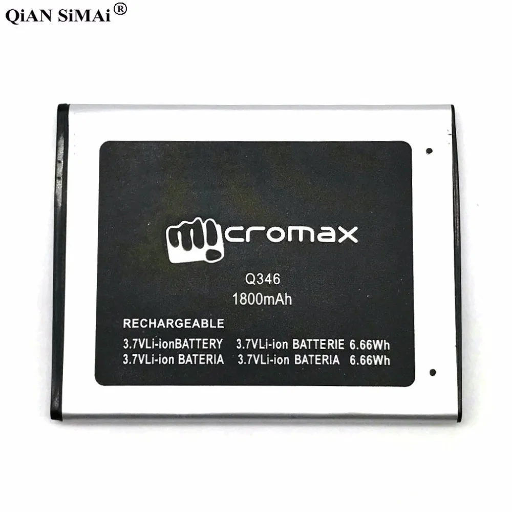 Новый высококачественный аккумулятор 1800 мАч для телефона Micromax Q346|battery for|battery for
