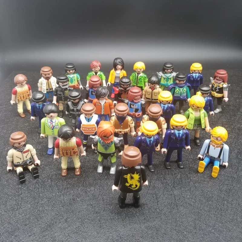 Фигурки Playmobil 7 см фигурки для мальчиков и девочек город взрослых экшн детские
