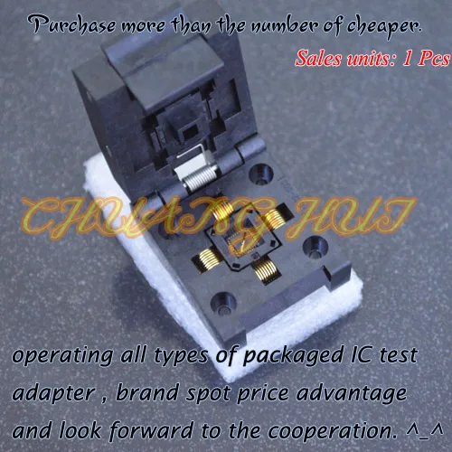 IC TEST NEW QFN11T032-003 test socket QFN32 DFN32 WSON32 MLF32 socket Pitch=0.5mm size=5*5mm