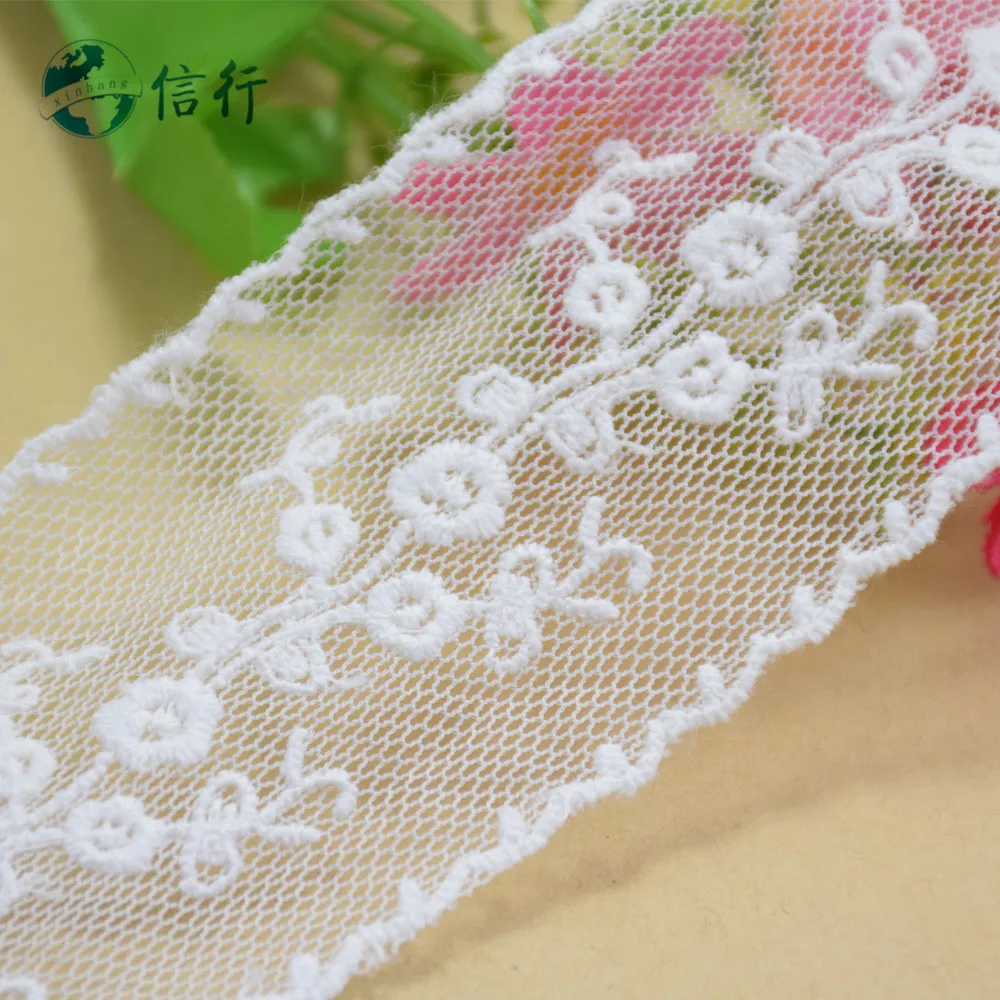 Гипюровые ленты с вышивкой для шитья из хлопка ширина 5 см аксессуары одежды