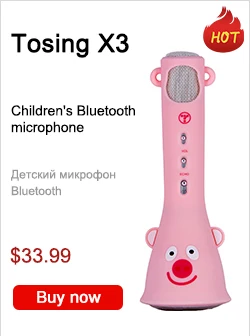 Самый популярный профессиональный bluetooth ручной беспроводной караоке микрофон для сотового телефона/ТВ пения Поддержка TF карты