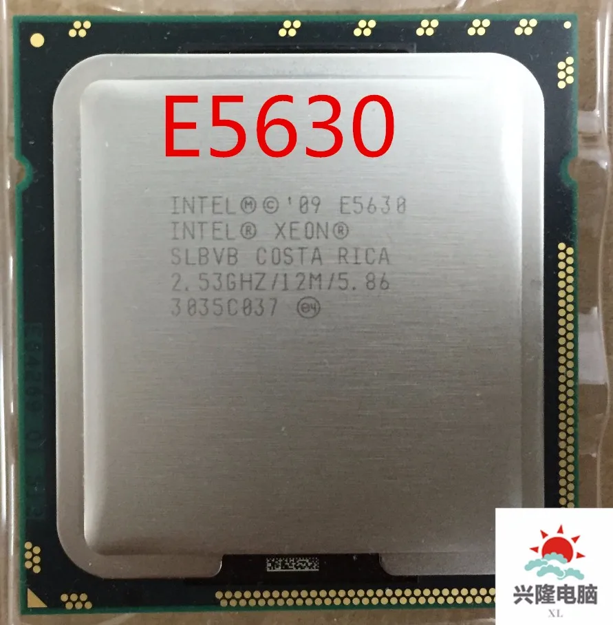 Процессор Intel Xeon E5630 2,53 GHz 12MB cache 5.86GT/s/LGA1366/quad core/cpu(Рабочая
