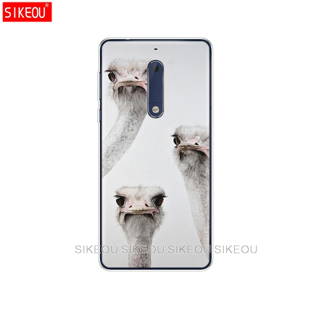 Силиконовый чехол для телефона Nokia 5 3 6 7 PLUS 8 9/Nokia 1 2 2018 Кактус Цветок череп Девушка |