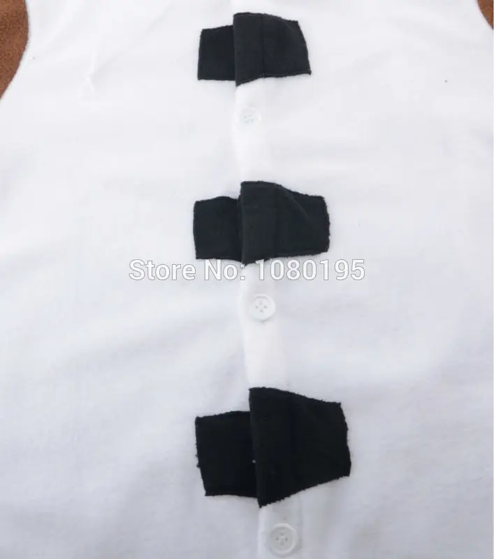 Фланелевая мягкая Пижама кигуруми со снеговиком для детей зимний теплый