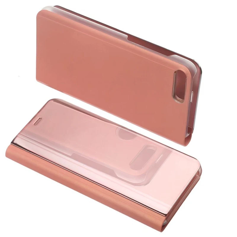rose gold B Honor 7A русский чехол для huawei Honor 7A DUA-L22 Чехол-книжка зеркальный чехол-подставка для huawei Honor 7A 5,45 ''защитный чехол - Цвет: rose gold
