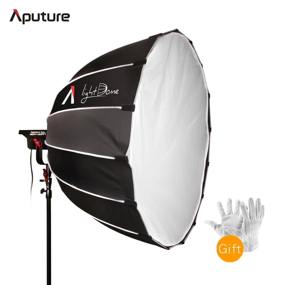 Aputure свет купол Рассеиватель Вспышки для LS C120 300d с Carring сумка
