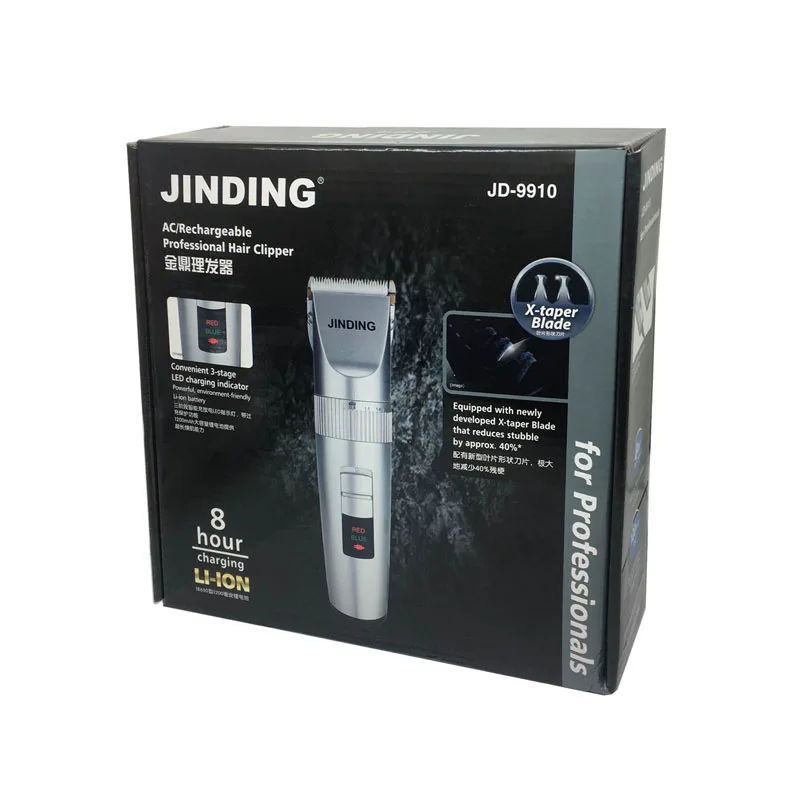 Профессиональный электрический триммер для волос Мужская машинка стрижки