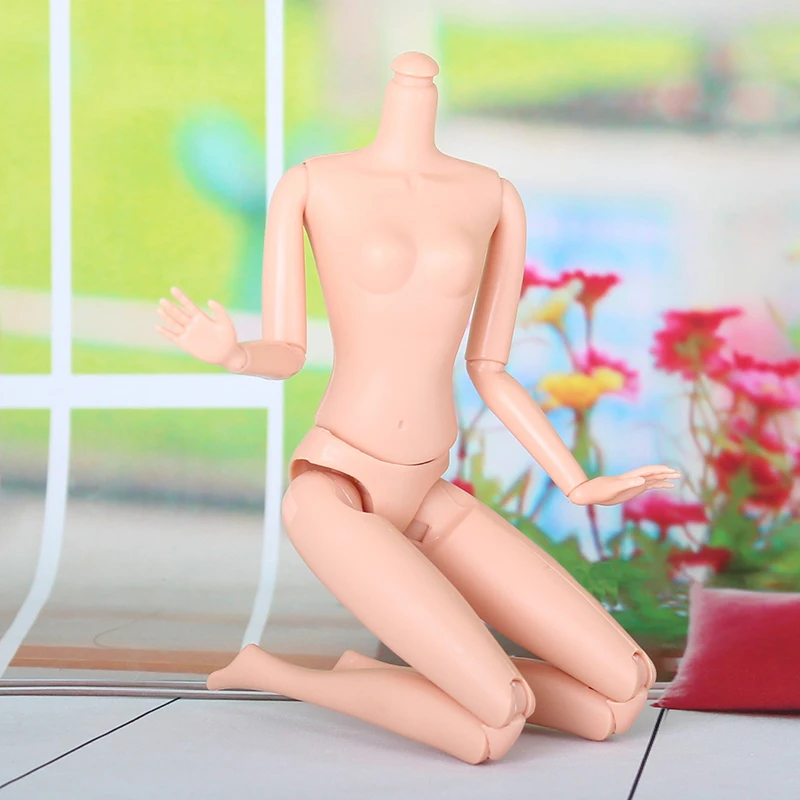 1 шт. телесного или общая мускул 12 Совместное тела Голая кукла для куклы игрушка
