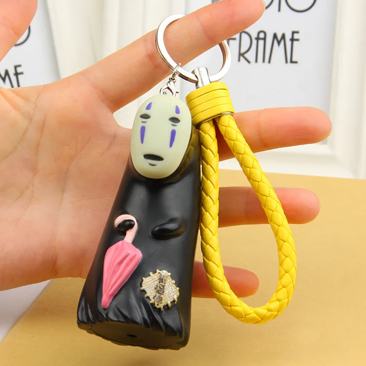 Мужской зонт Miyazaki Hayao Chihiro красный с надписью god no face брелок для ключей экшн