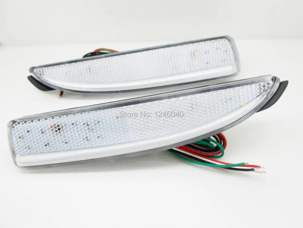 Crystal lens Rear reflector bumper light brake turn signals fog reverse lamp for Mazda3 2014~ Mazda5 2013~ Mazda6 ATENZA | Автомобили и