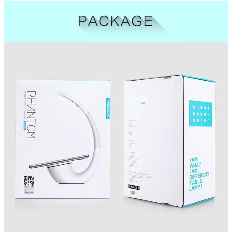 Потрясающий дизайн бесступенчатая Светодиодная настольная лампа nillkin