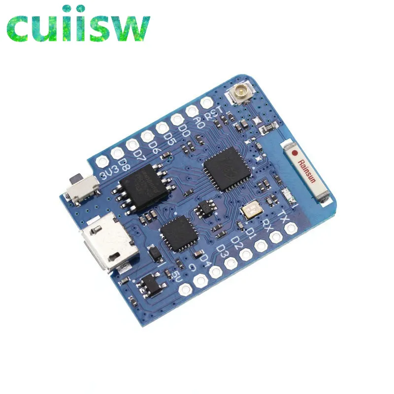 Плата модуля WeMos D1 Mini ESP8266 Wi Fi 5 шт. Pro 16 Мб внешняя антенна поддержка IOT макетная