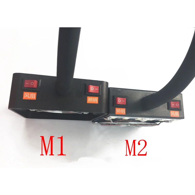 Светодиодное освещение дымоотвод BGA паяльная станция вытяжной вентилятор