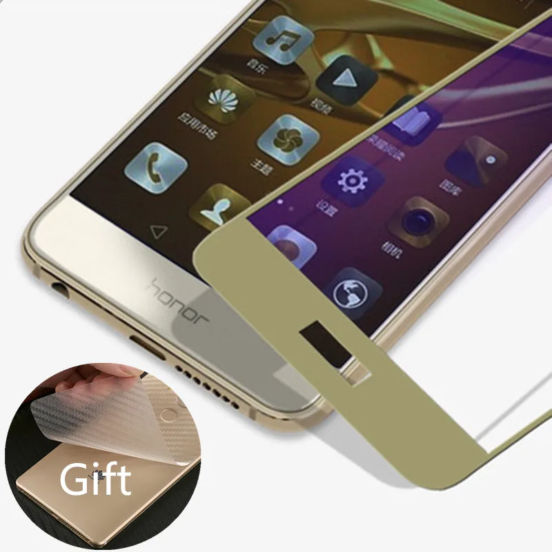 Полное покрытие, закаленное стекло для huawei Nova 2 Plus P8 Lite, стекло для huawei honor 8 9 6X P10 Lite P9, Защитная пленка для экрана