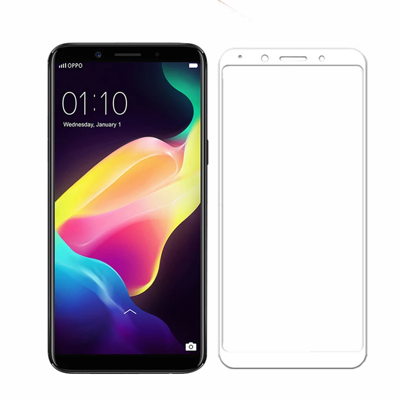 GonoRack закаленное стекло для OPPO F5 полное покрытие 9H защитная пленка Взрывозащищенная Защита экрана для OPPO F7 F9 A3S стекло