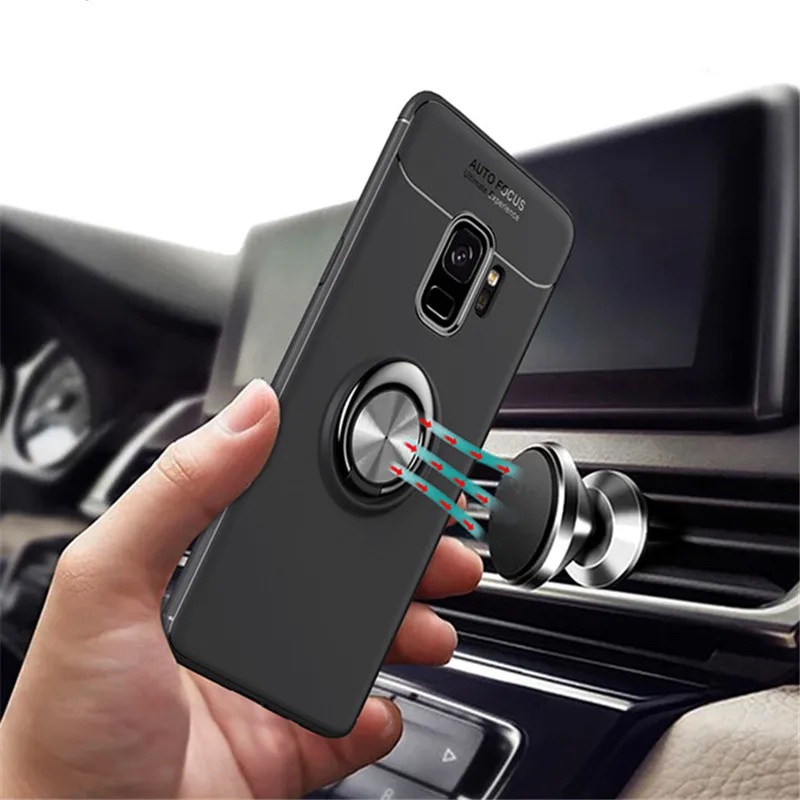 Для Samsung Galaxy S7 Edge S8 S9 Plus J3 J5 J7 2017 J4 J8 A6 2018 Note 8 магнитный автомобильный держатель 360