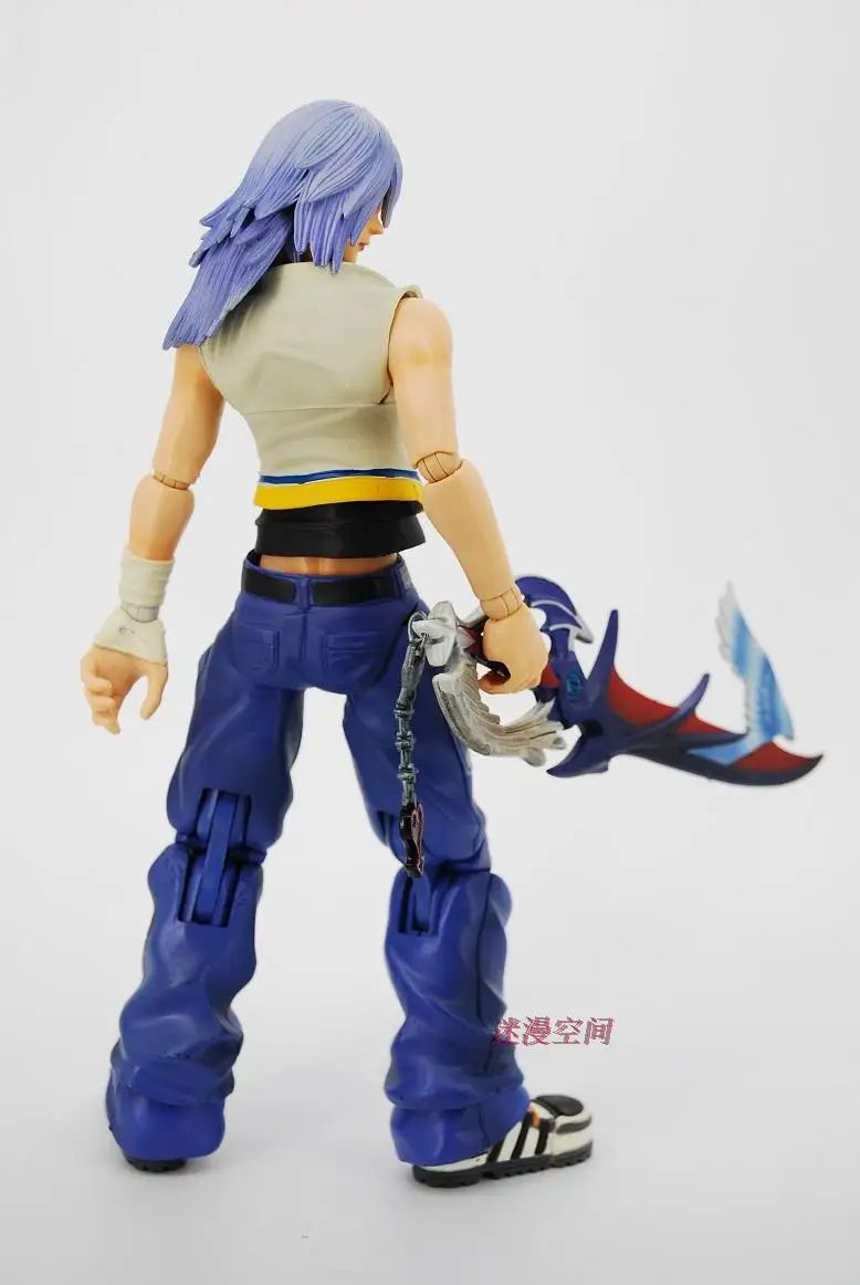 100% оригинал квадратная игра искусство Kingdom Hearts 2 Riku & SORA фигурки без