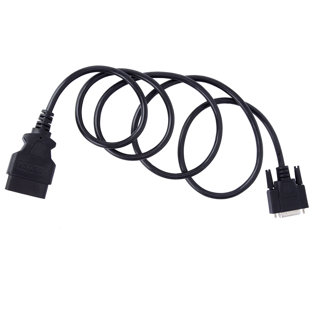 KWOKKER 5ft OBD2 16pin DB9 автомобильный удлинитель для мужчин и женщин OBD диагностический УДЛИНИТЕЛЬ шнур адаптер 16Pin OBD2 кабель 155 см