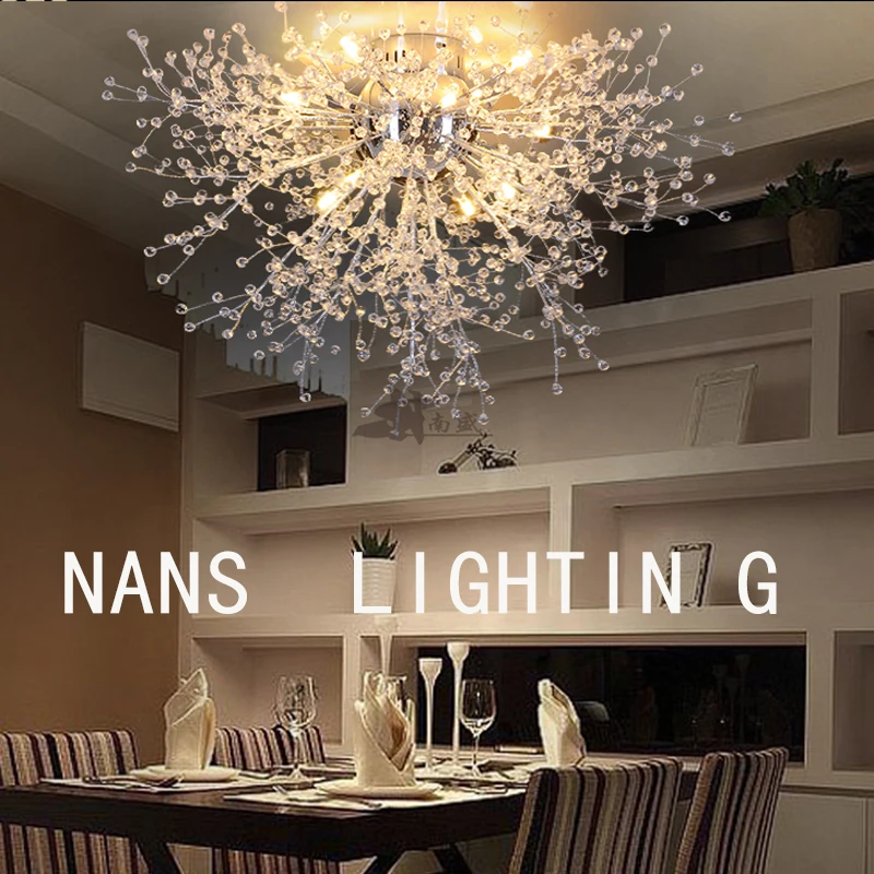 Современный белый светодиодный потолочный светильник для гостиной luminarias para sala plafon светодиодный потолочный светильник с кристаллами для спальни