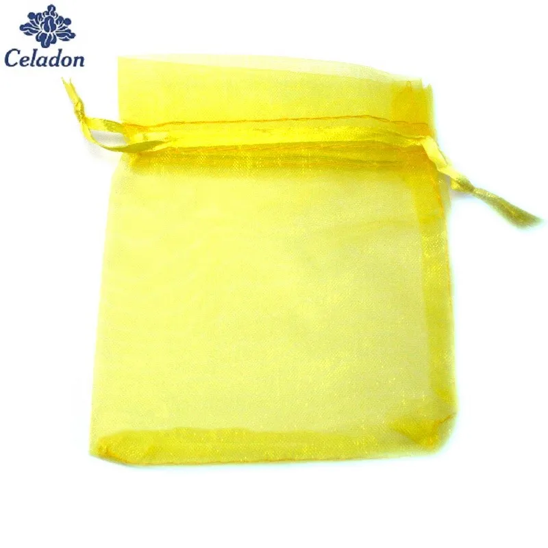 Новое поступление 10 шт. разноцветные прозрачные сетчатые мешочки для ювелирных